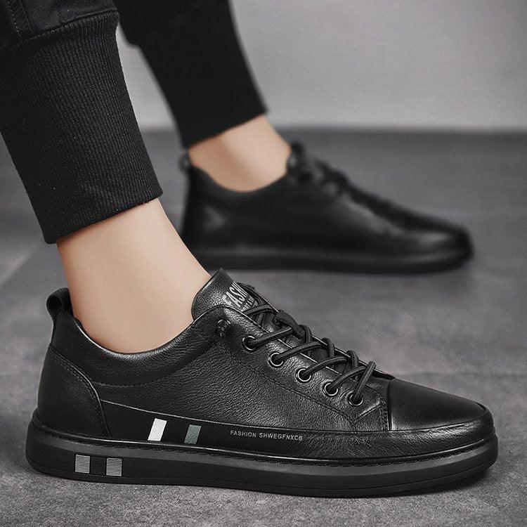 Chaussures Homme Orthopédiques Cuir Respirantes - Mocassins Confortables Et Élégants