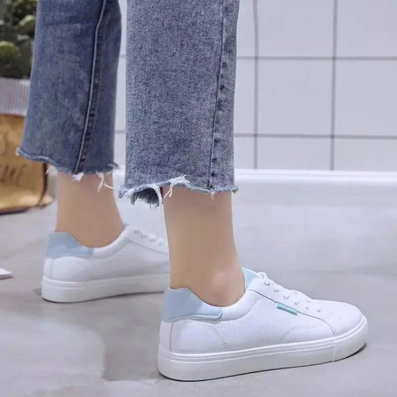 Basket en cuir pour femmes - Confort Orthopédique