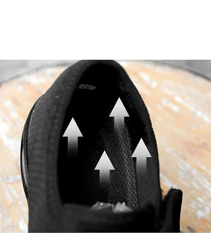 Basket Orthopédique À Scratch Pour La Marche À Pied - Noir / 35