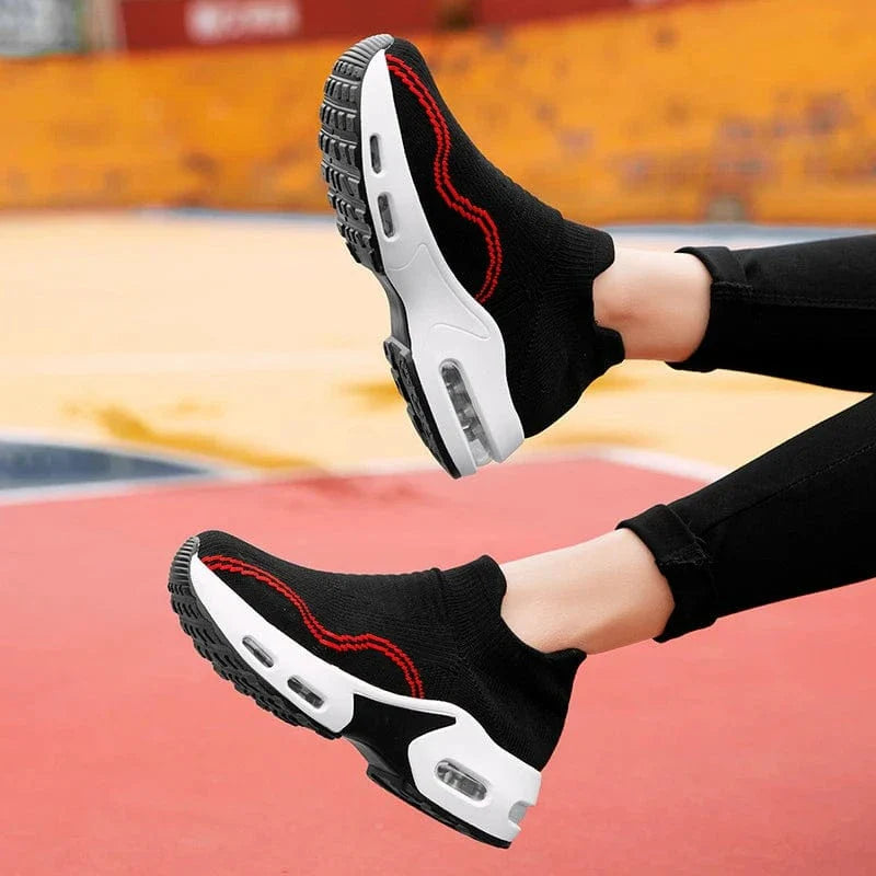 Basket Orthopédique Femme avec Bulle d’Air - Noir / 38