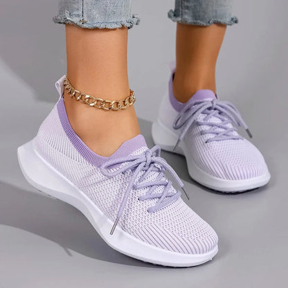 Basket Orthopédique Femme Avec Lacets Conception Antidérapante - 38