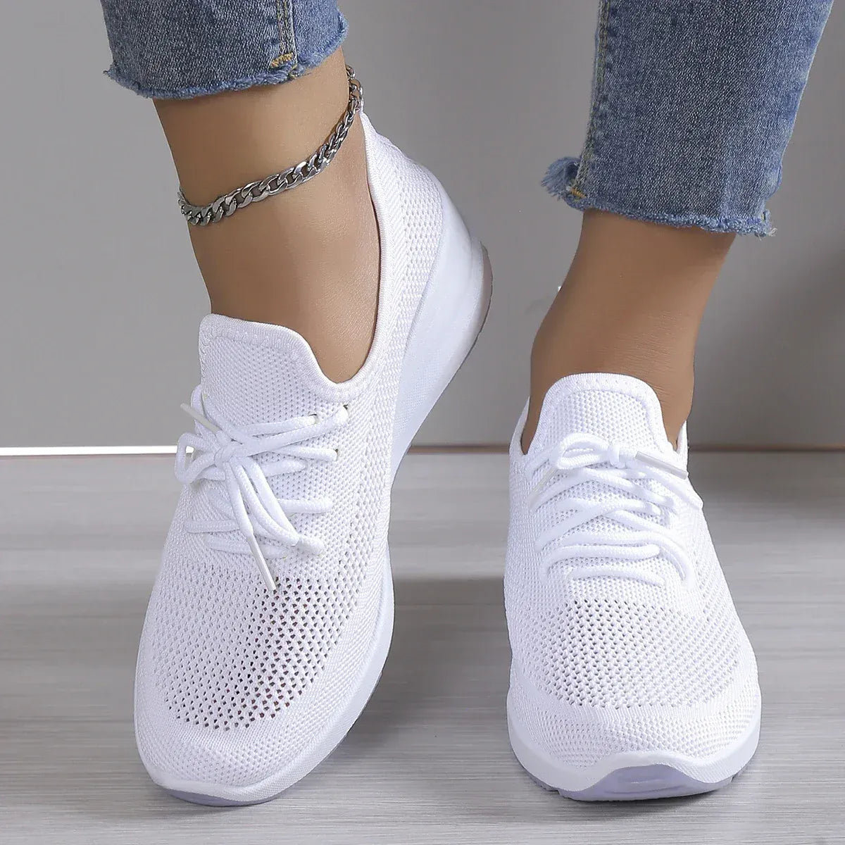 Basket Orthopédique Femme Confortable Et Respirante En Maille - 36