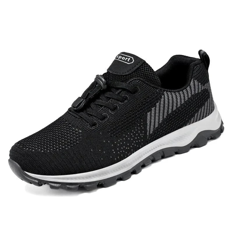 Basket Orthopédique Femme pour Le Sport - Noir / 42