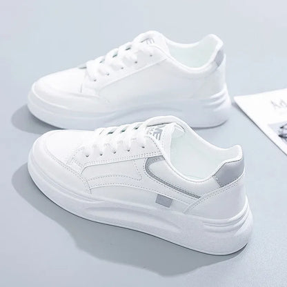 Basket Orthopédique Femme Respirante et Confortable - Blanc / 43