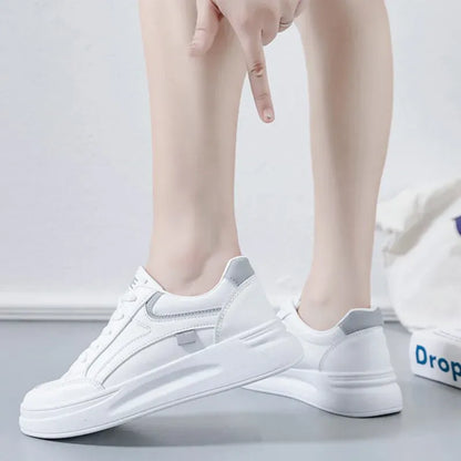 Basket Orthopédique Femme Respirante et Confortable - Blanc / 37