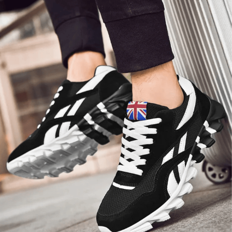 Basket Orthopédique Homme Et Femme Légère Pour Sport - Noir et Blanc / 39