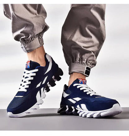 Basket Orthopédique Homme Et Femme Légère Pour Sport - Noir et Blanc / 46