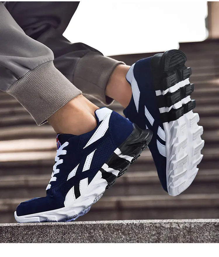 Basket Orthopédique Homme Et Femme Légère Pour Sport - Noir et Blanc / 45