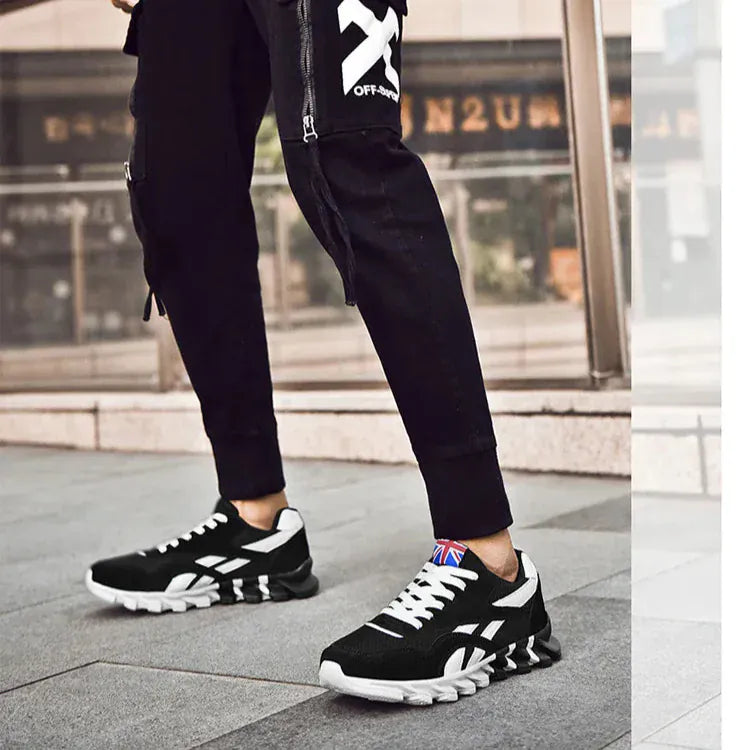 Basket Orthopédique Homme Et Femme Légère Pour Sport - Noir et Blanc / 41