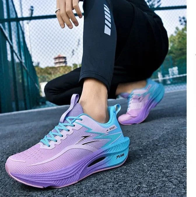 Basket Orthopédique Homme et Femme Rose en Maille - 37