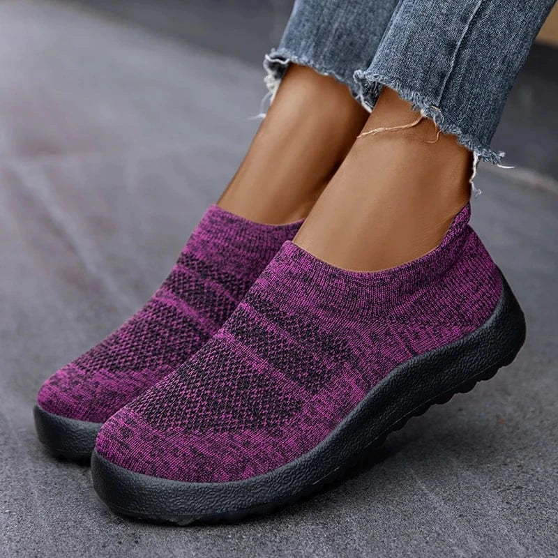 Basket Orthopédique Homme et Femme Violette et Respirante - 40