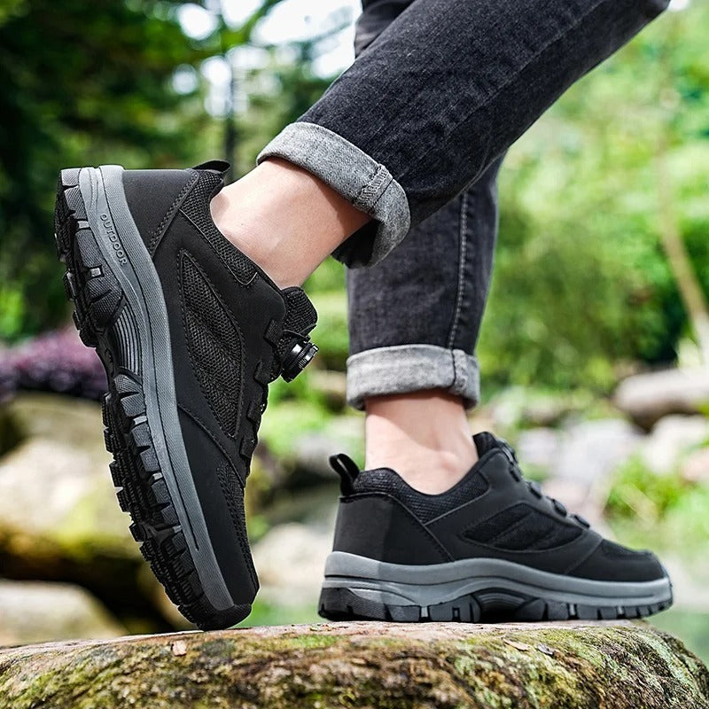 Baskets confortables pour la marche et la randonnée - 37 / Black