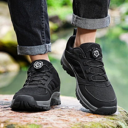 Baskets confortables pour la marche et la randonnée - 38 / Black
