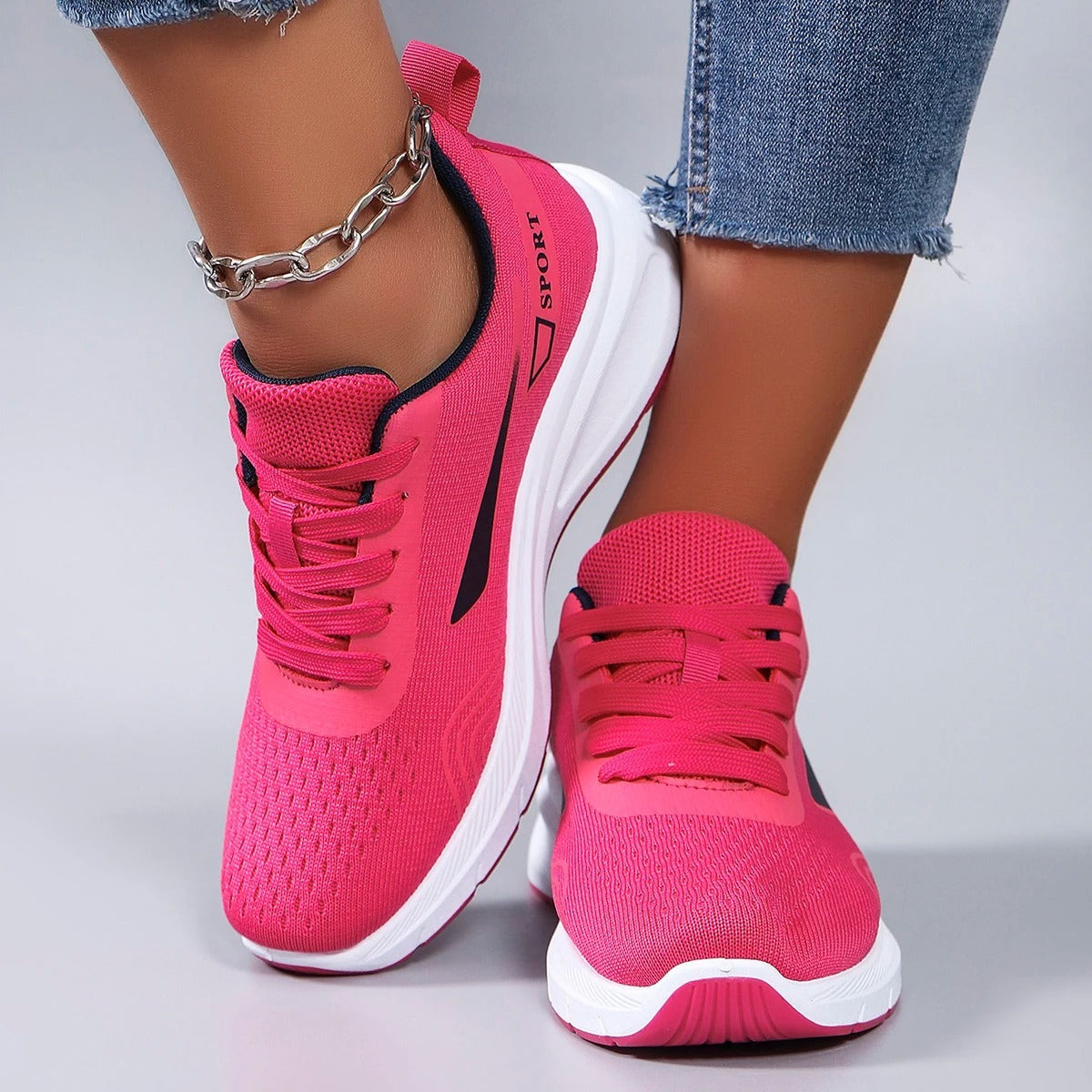 Basket marche rapide femme - 38 / Turquoise