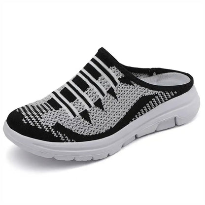 Basket ouverte derrière femme - 35 / Noir