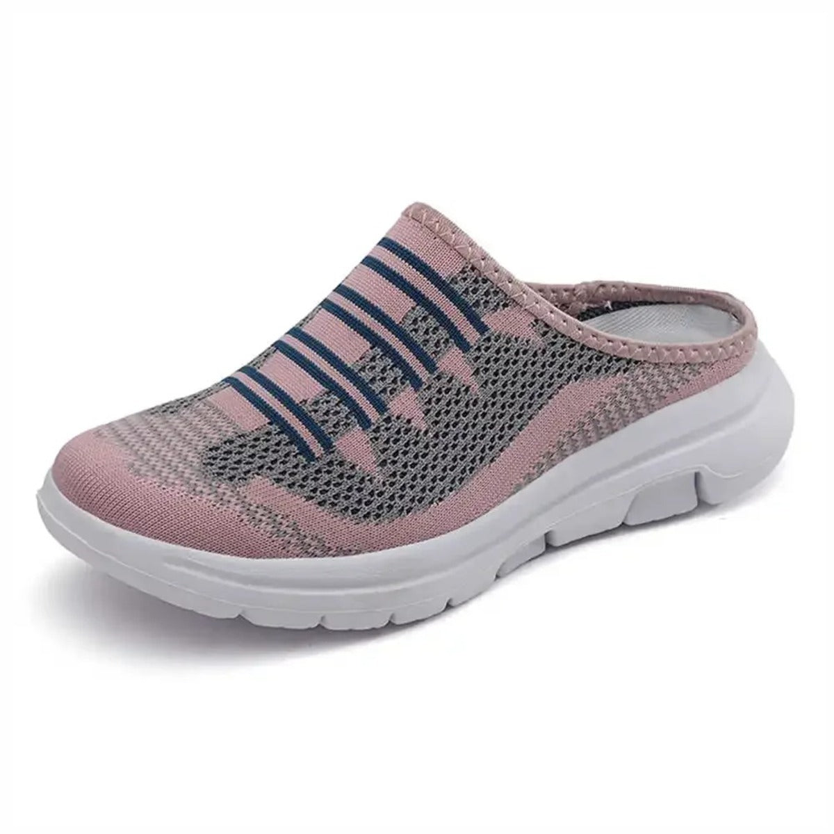 Basket ouverte derrière femme - 35 / Rose