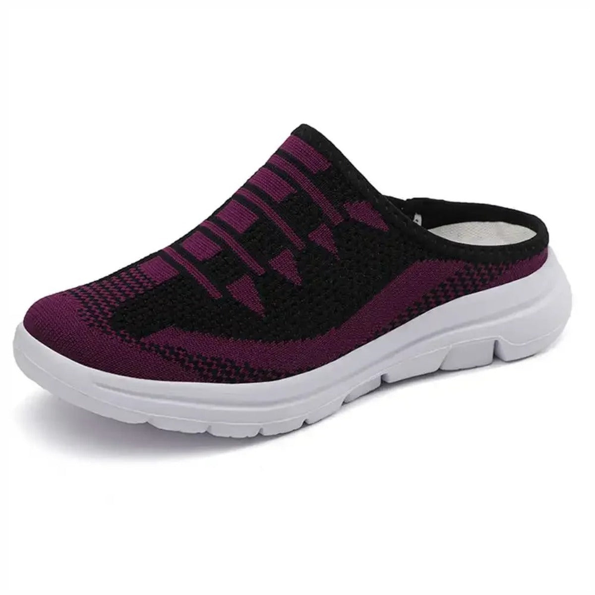 Basket ouverte derrière femme - 35 / Bordeaux