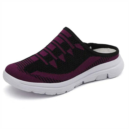 Basket ouverte derrière femme - 35 / Bordeaux