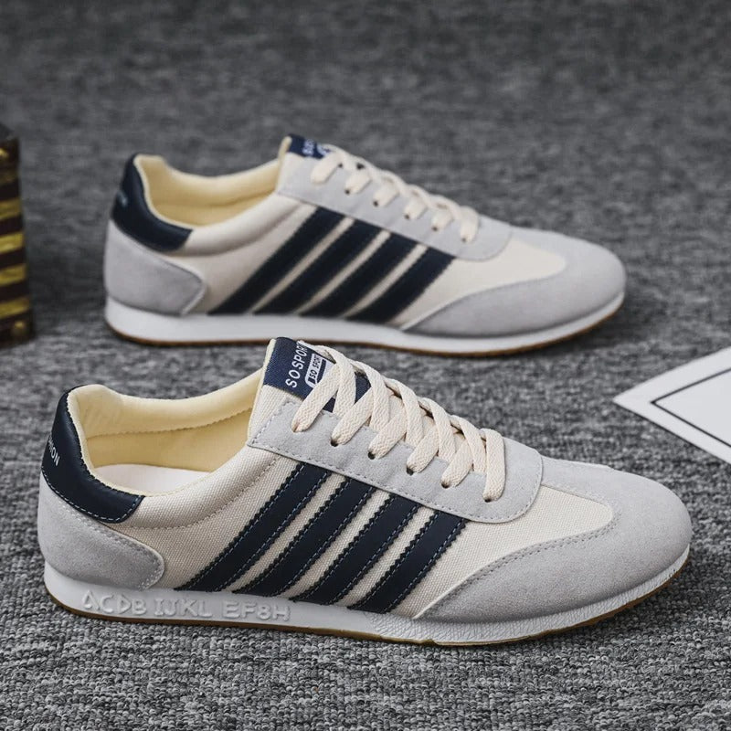 Baskets plateforme pour homme - 41 / Blanc