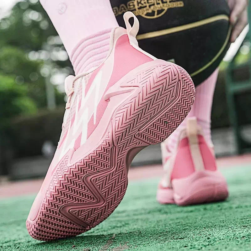 Basket rose homme - 40 / Rose