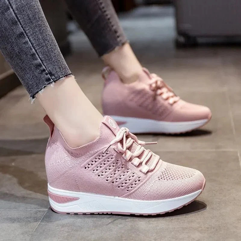 Baskets Orthopédique à Plateforme pour Femme - Noir / 38