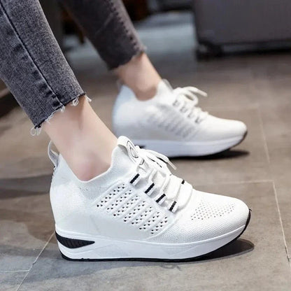Baskets Orthopédique à Plateforme pour Femme - Noir / 39
