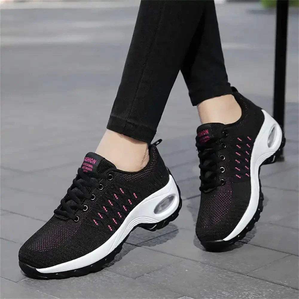 Baskets Orthopédiques Légères à Lacets pour Femme - Violet / 38