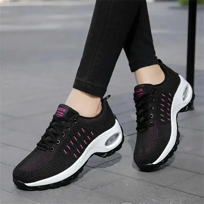 Baskets Orthopédiques Légères à Lacets pour Femme - Violet / 38