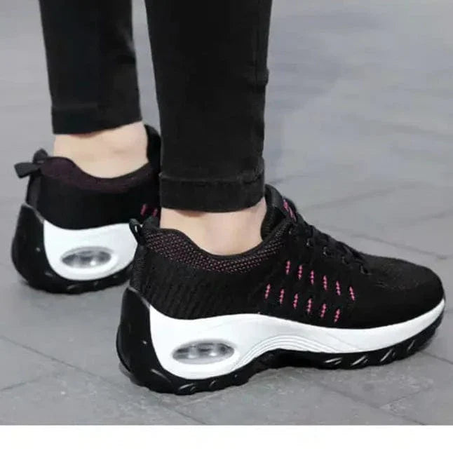 Baskets Orthopédiques Légères à Lacets pour Femme - Violet / 39