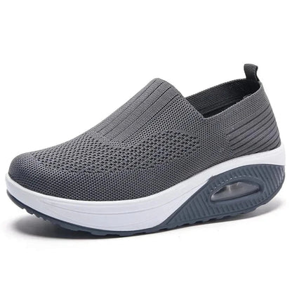 Baskets Orthopédiques Légères et Souples à Enfiler - Gris foncé / 37