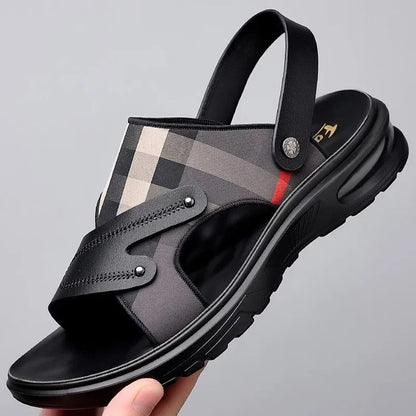 Belles sandales homme - 42 / Black