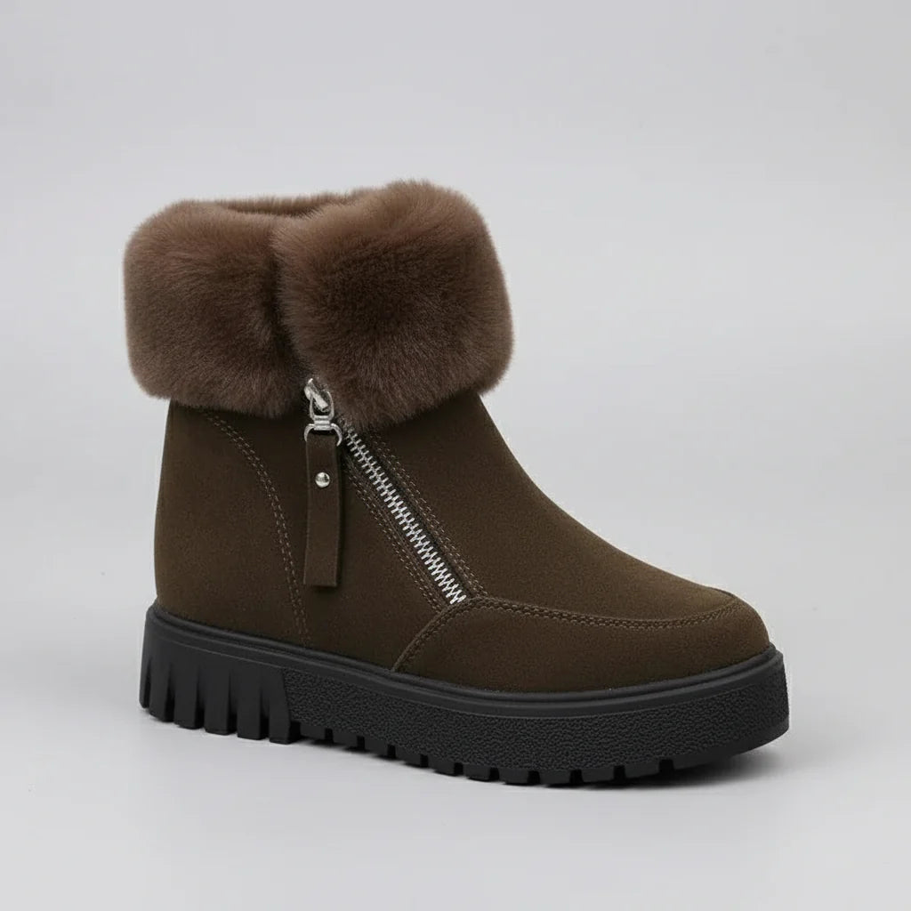 Boots Fourrure Femme : Douceur et Chaleur à Votre Pied