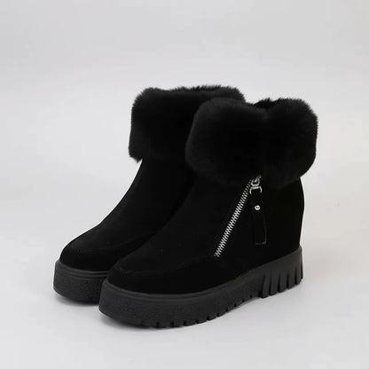 Boots Fourrure Femme : Douceur et Chaleur à Votre Pied
