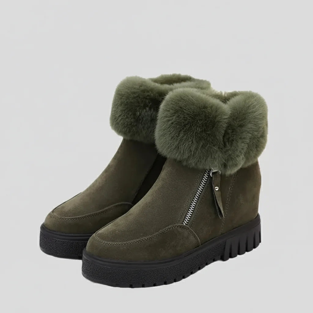 Boots Fourrure Femme : Douceur et Chaleur à Votre Pied