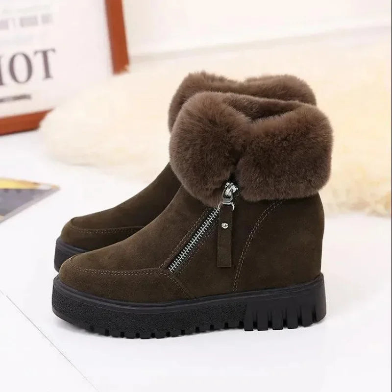 Boots Fourrure Femme : Douceur et Chaleur à Votre Pied