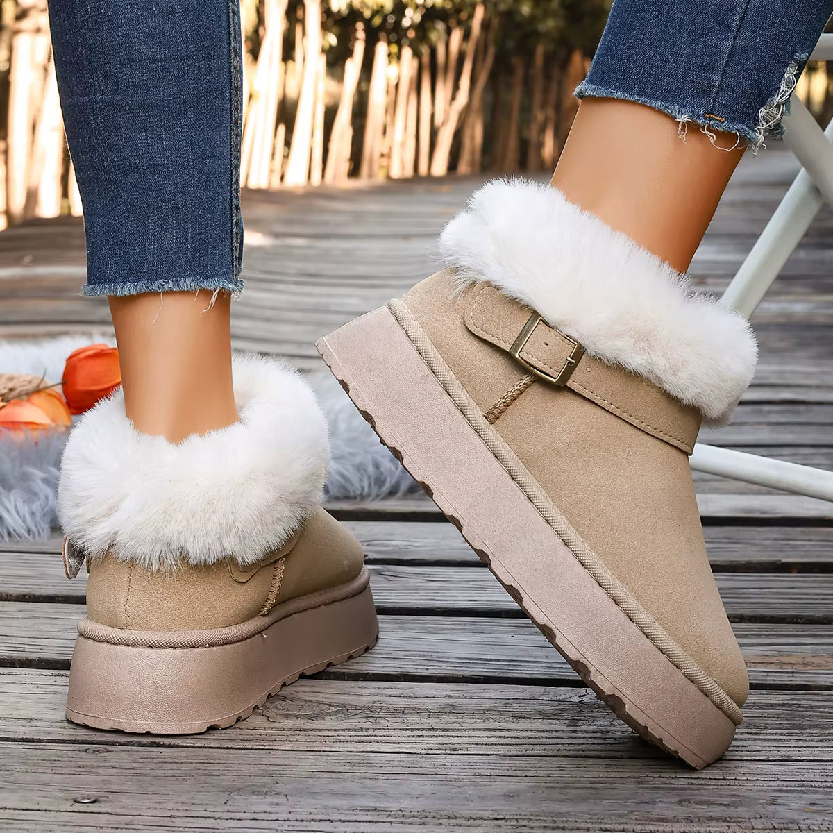 Boots de Neige Femme : Style et Chaleur en Conditions Hivernales