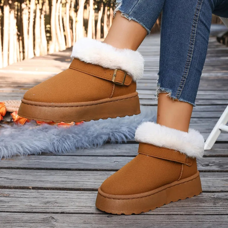 Boots de Neige Femme : Style et Chaleur en Conditions Hivernales