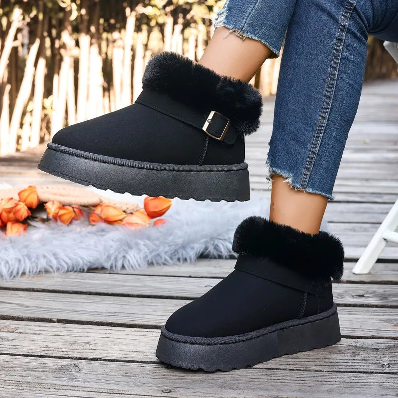 Boots de Neige Femme : Style et Chaleur en Conditions Hivernales