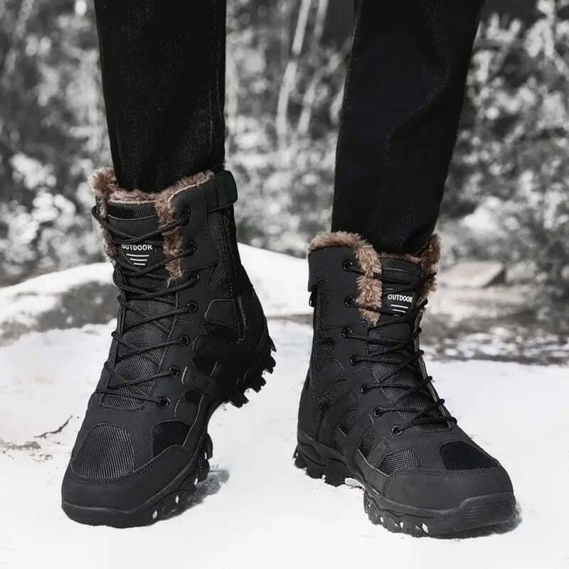 Bottine homme neige