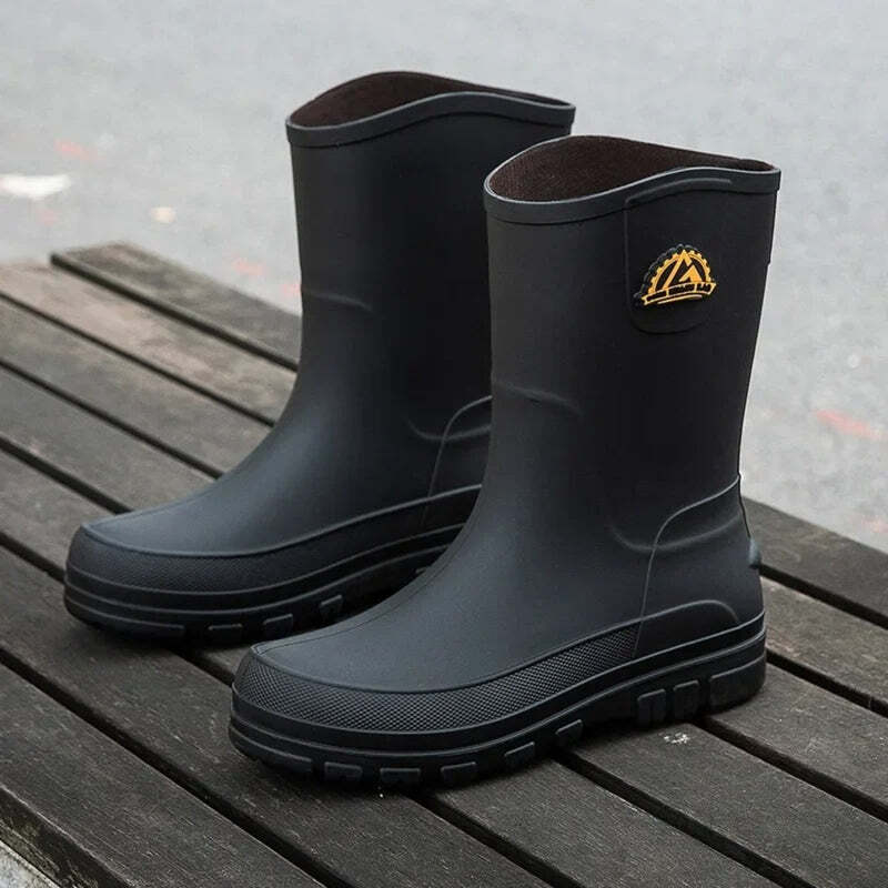 Chaussures de pluie montantes homme - 39 / Black