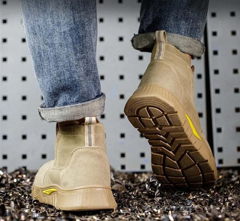 Bottines de sécurité pour homme - 43 / Wheat