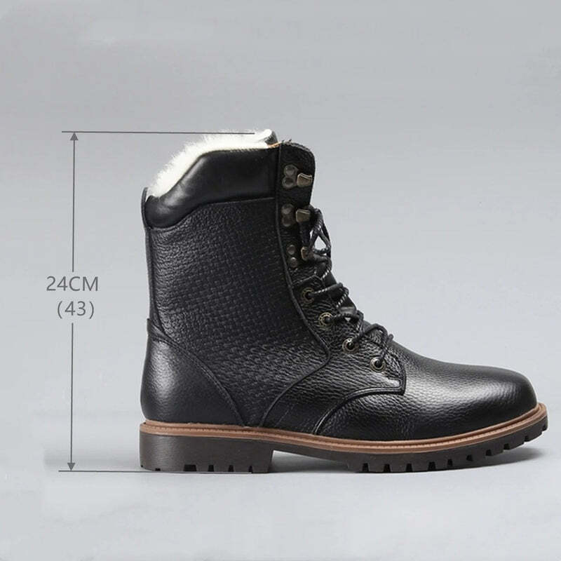 Bottine adaptée au grand froid - 42 / Black