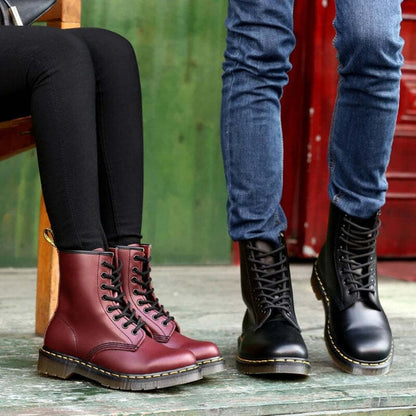Bottines à lacets pour homme - 36 / DarkRed