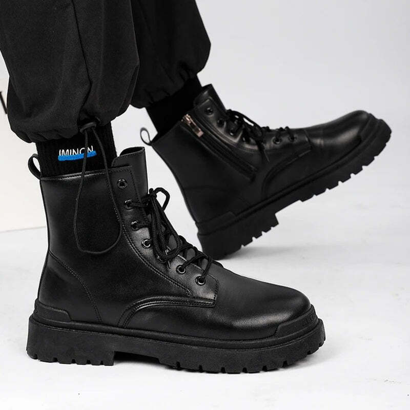 Bottines homme au style luxueux - 41 / Black