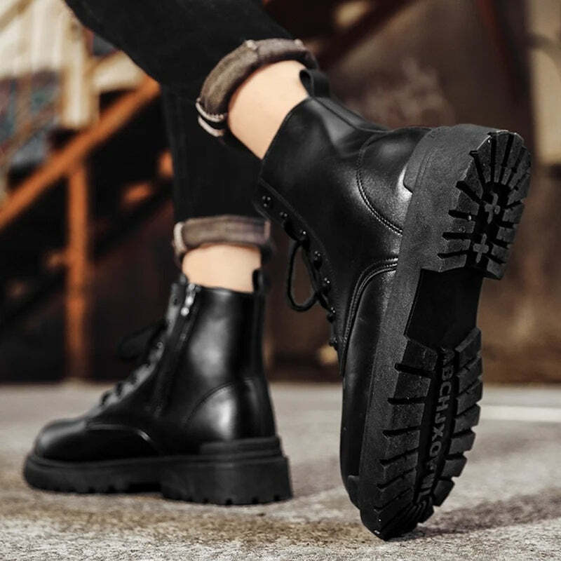 Bottines homme au style luxueux - 42 / Black