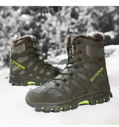 Bottine homme neige - 40 / Green