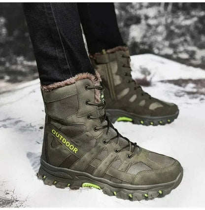 Bottine homme neige - 42 / Green