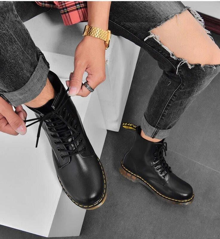 Bottines à lacets pour homme