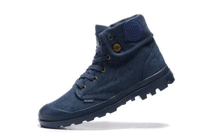 Bottines élégantes en bleu marine - 35 / DimGray