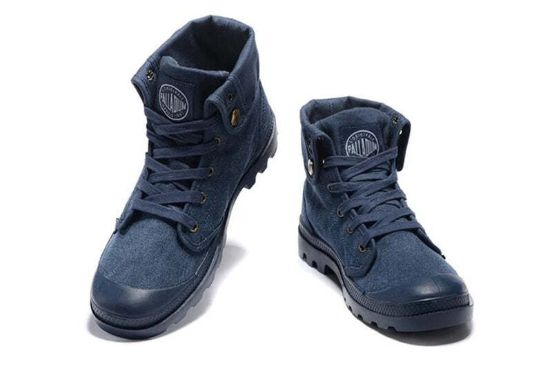 Bottines élégantes en bleu marine - 35 / DarkKhaki